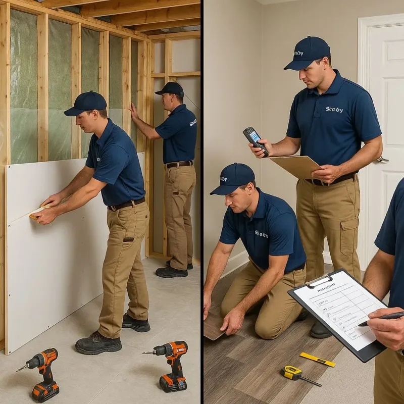 Repairs and Reconstruction process in Fort Bliss, TX